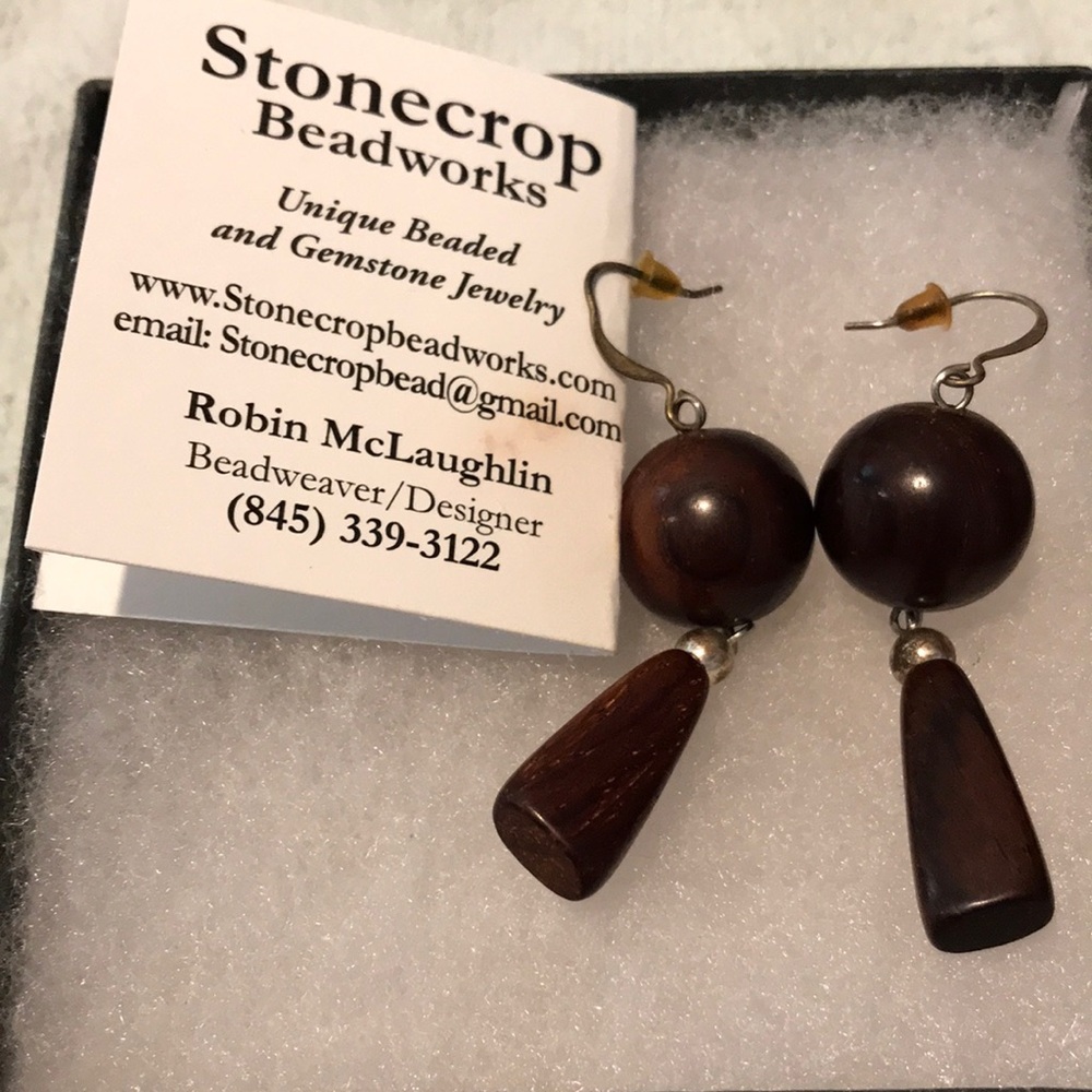 Wood Earrings